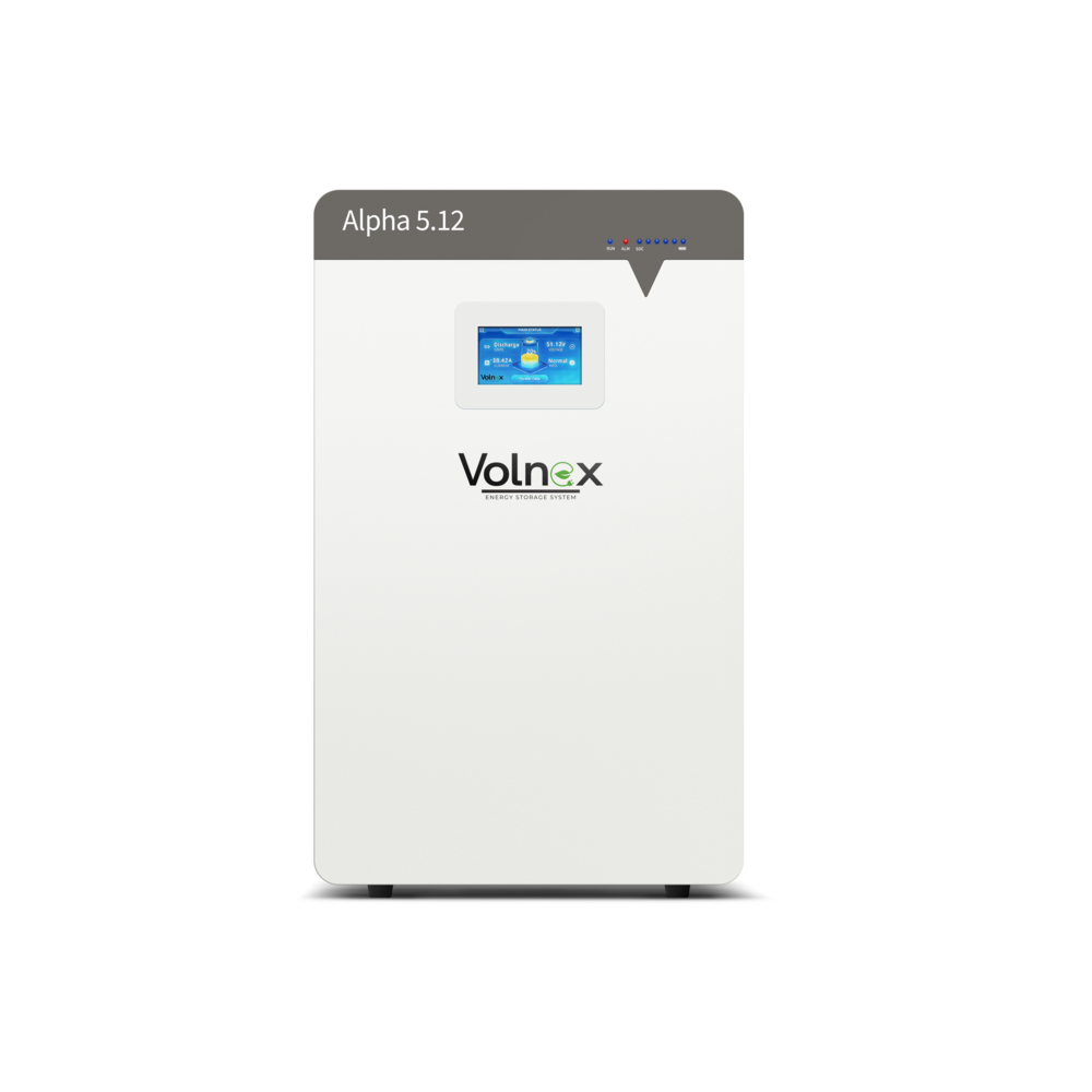 Volnex Alpha 5.12kWh 51.2V 100Ah Lithium Battery IP20