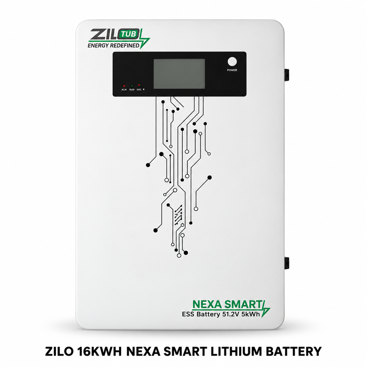 ZILO Nexa Smart 16.07kWh 51.2V 314Ah Lithium Battery IP23