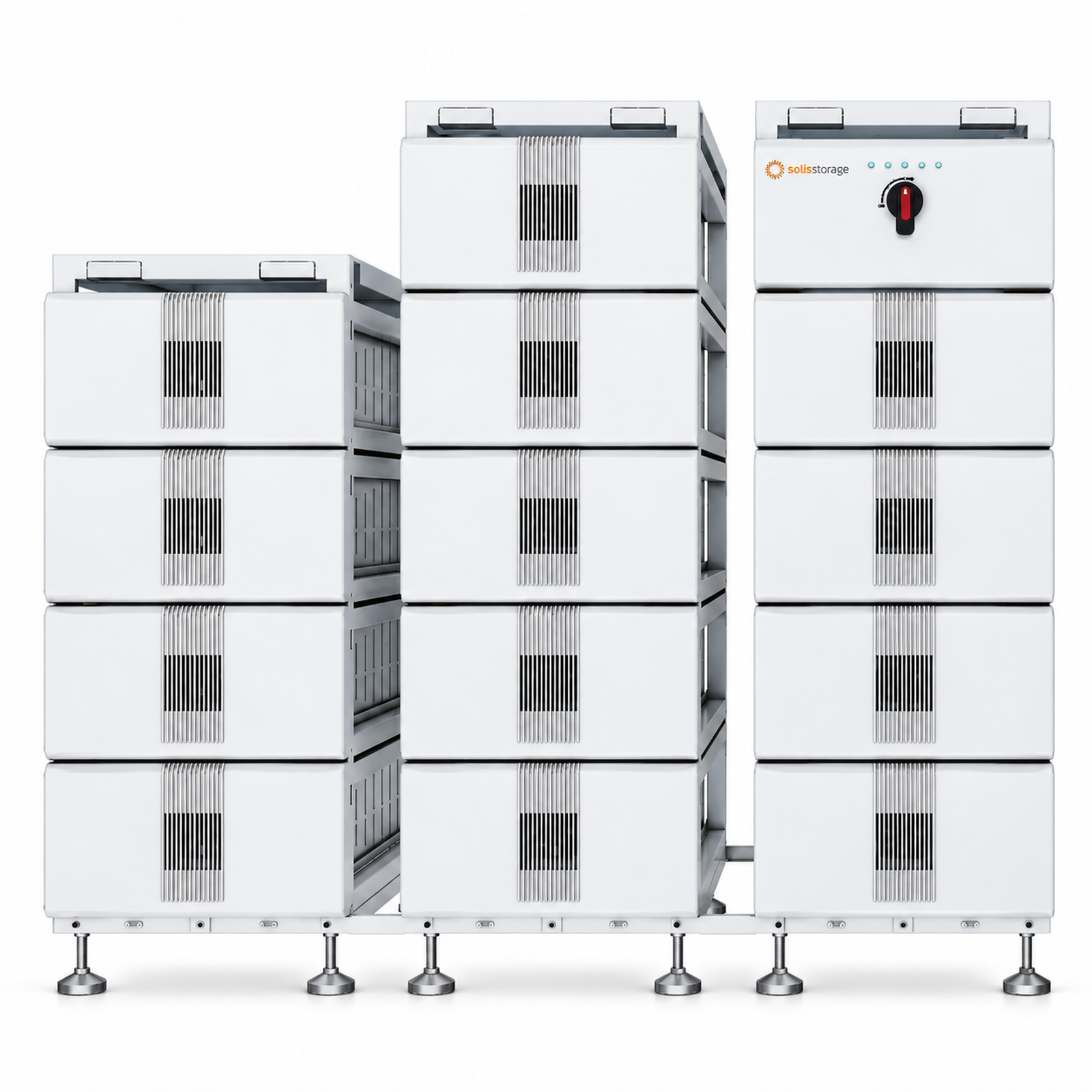 Solis FlexCore-ID 260kWh Indoor Stackable LiFePO₄ Energy Storage System ESS