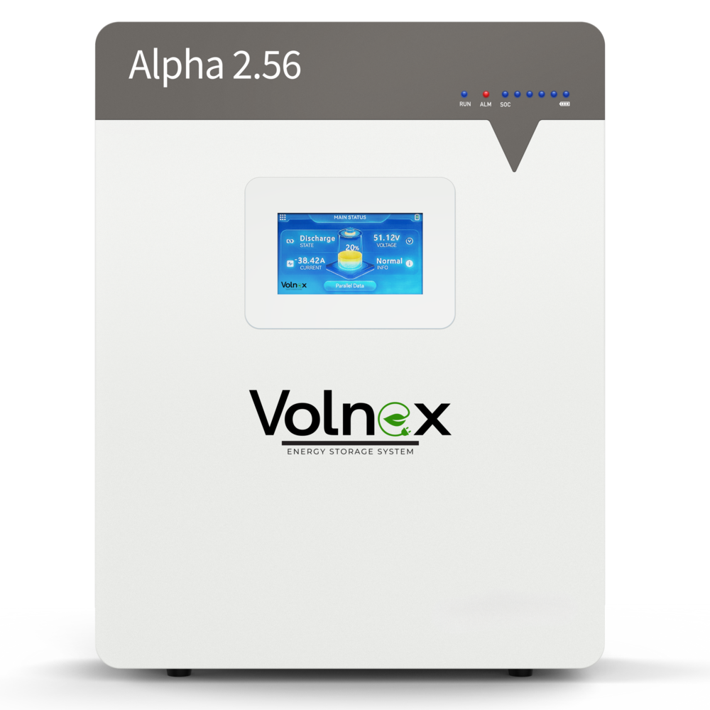 Volnex Alpha 2.56kWh 25.6V 100Ah Lithium Battery IP20