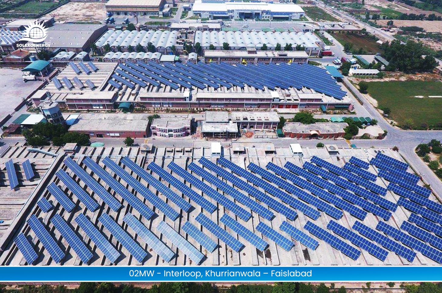 Interloop Khurrianwala – 2 MW Industrial Solar Project